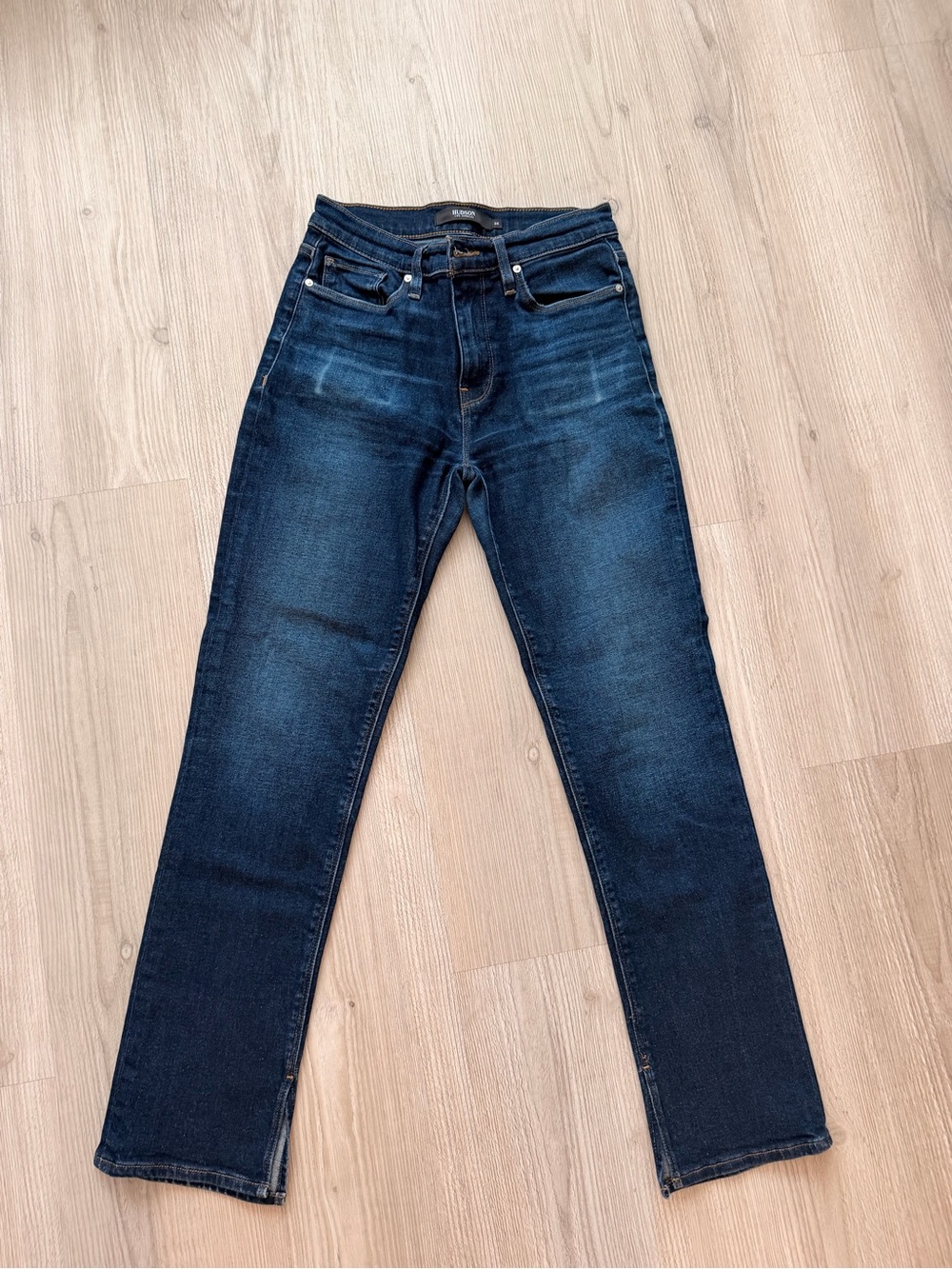 Hudson Jeans Dark Indigo Straight Leg Women’s Jeans